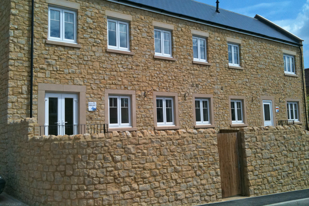Sherborne Stone house and wall